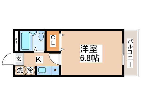 フェニックス拝島の物件間取画像